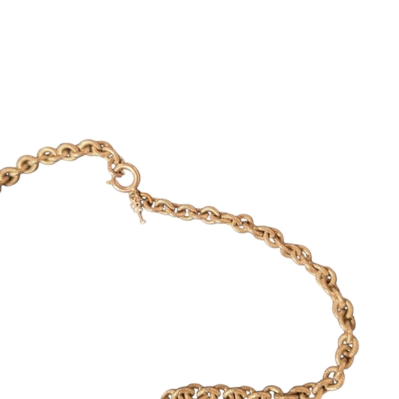 Oversized Chicos Embellished Chain Belt Large Medallions 70's Style Bling Silver - Picture 5 of 5